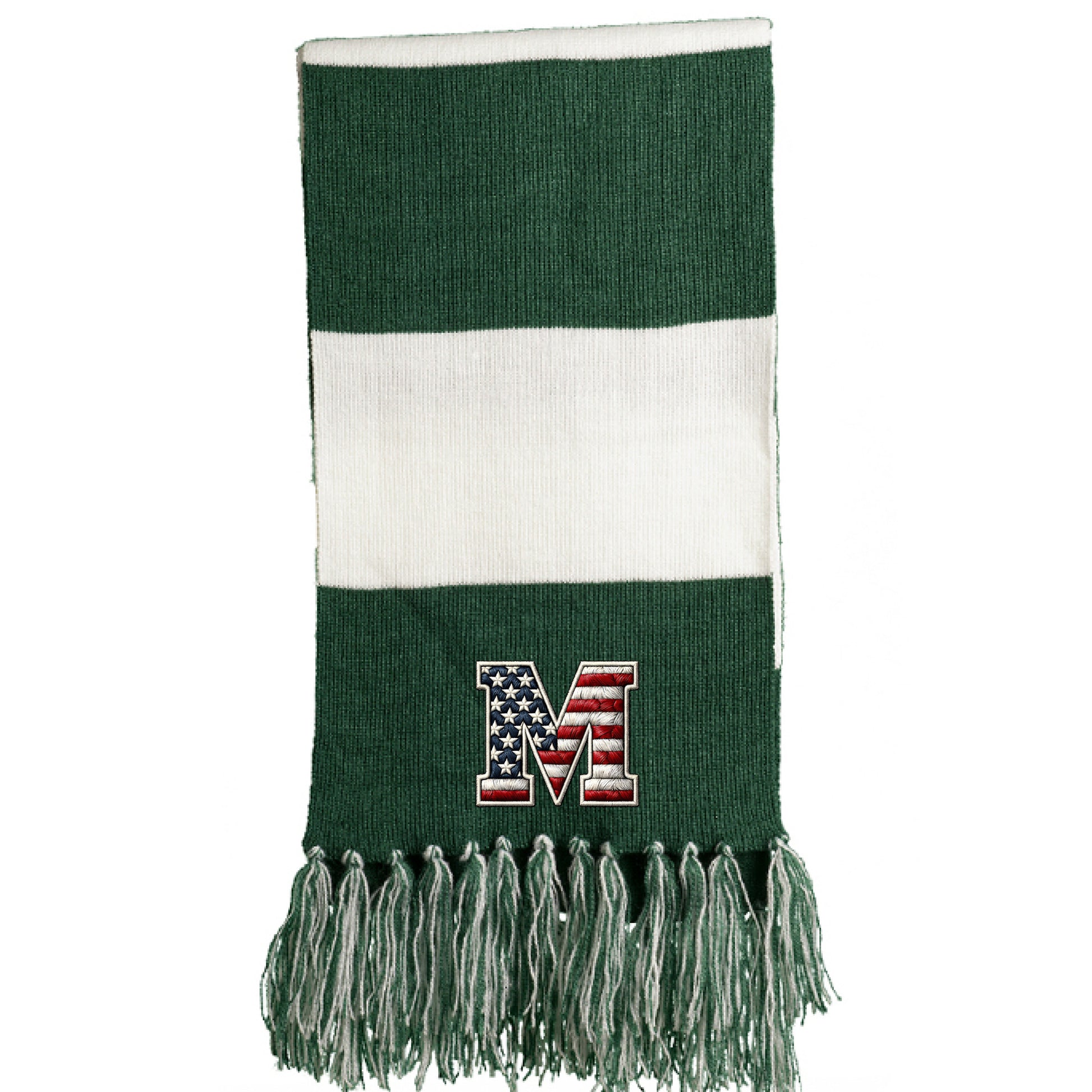 Forest Grn/Wht - FRONT
